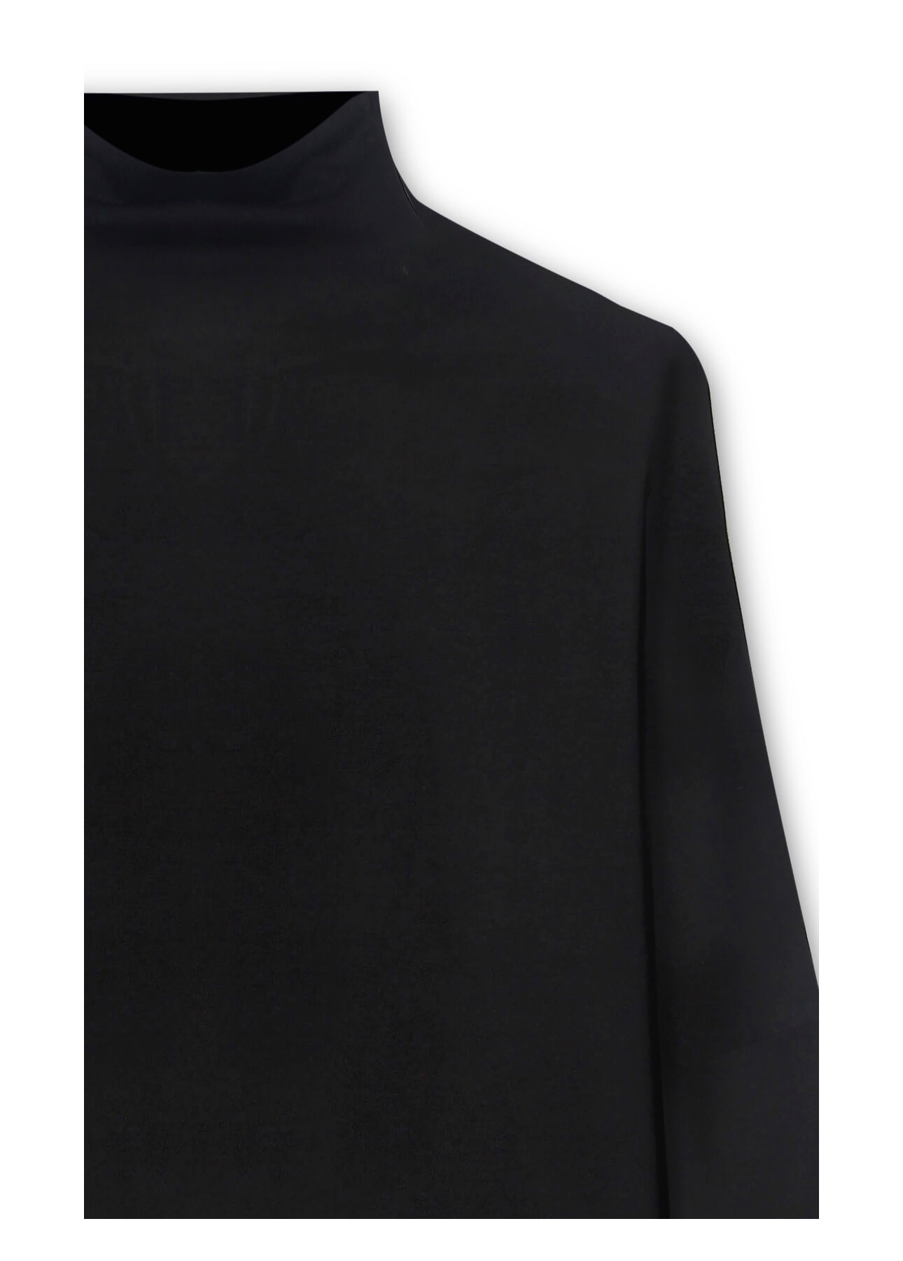 Blusa Rib Overdye Cardigan Preto