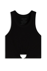 Blusa Rib Piercing Preto