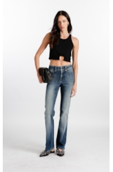 Blusa Rib Piercing Preto