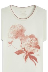 Blusa Rib Retilinea Off White