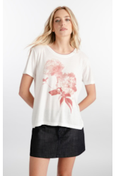 Blusa Rib Retilinea Off White