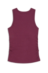 Blusa Rib Sleeveless Roxo