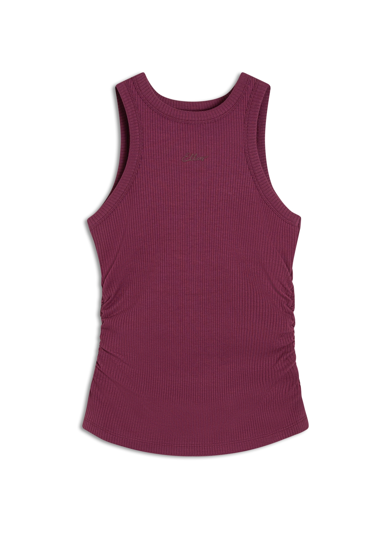 Blusa Rib Sleeveless Roxo