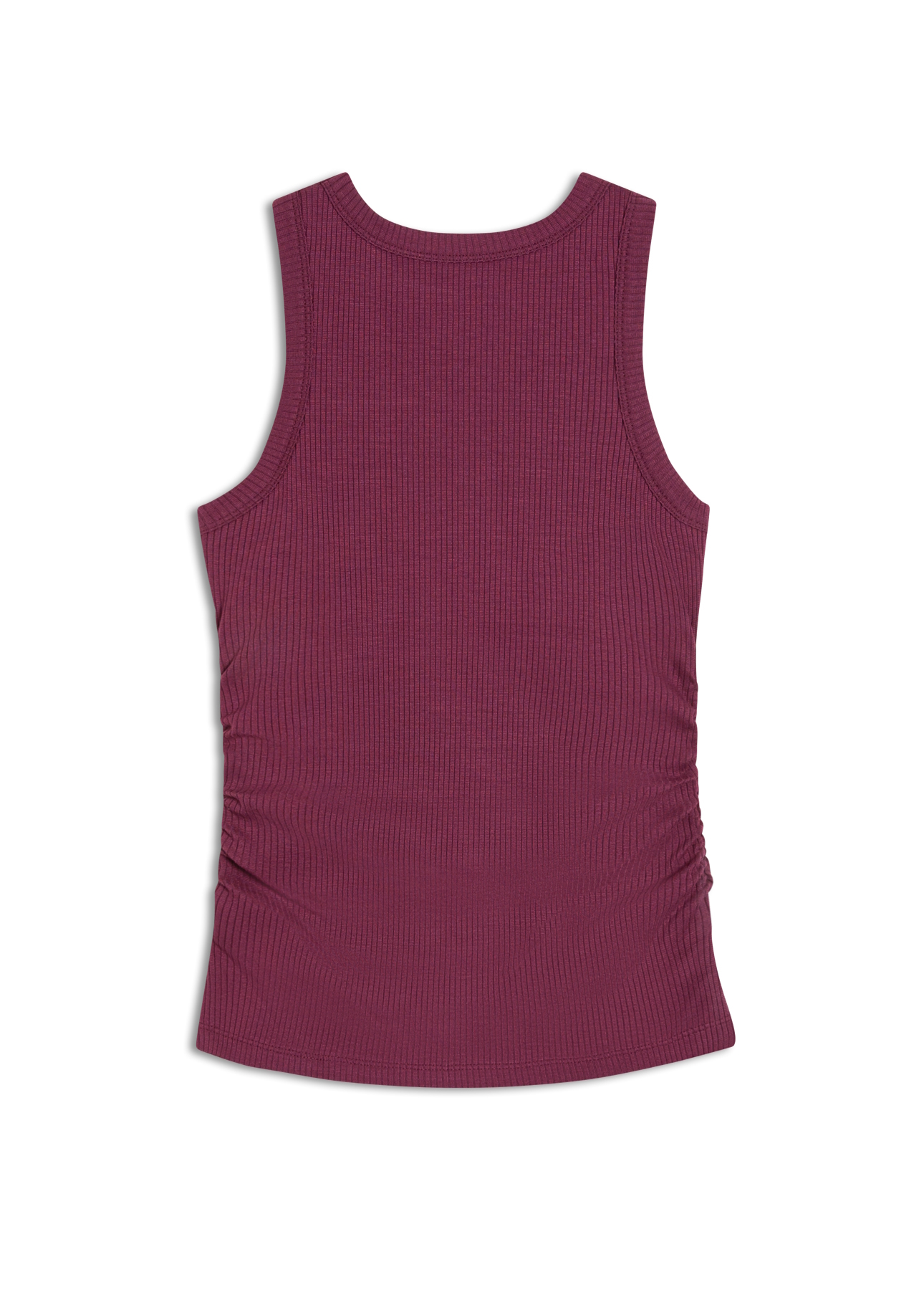 Blusa Rib Sleeveless Roxo