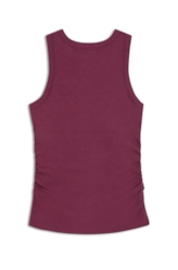 Blusa Rib Sleeveless Roxo