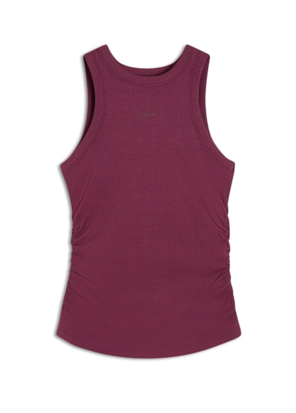 Blusa Rib Sleeveless Roxo