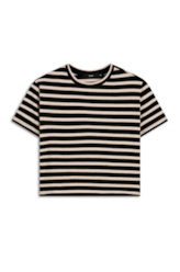 Blusa Rib Stripe Preto