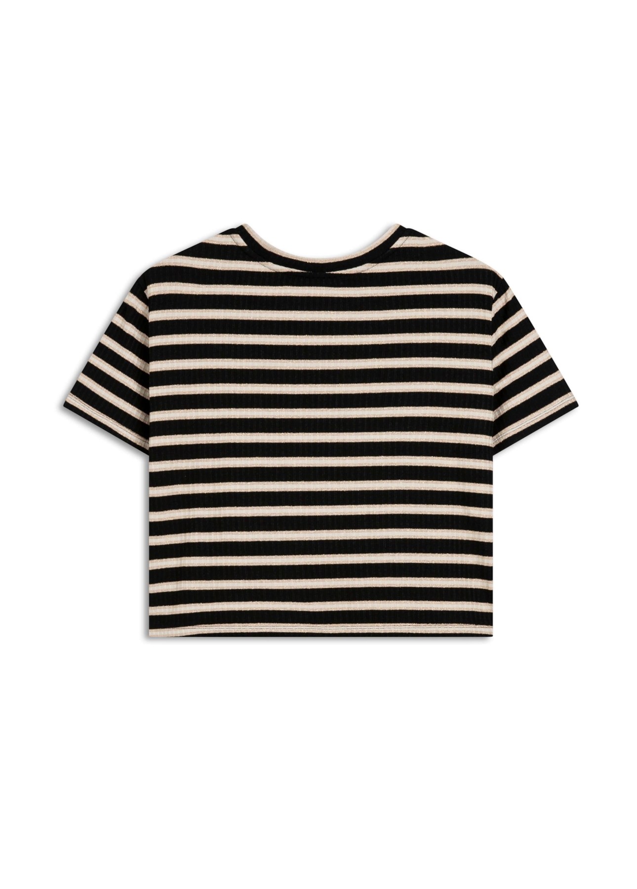 Blusa Rib Stripe Preto