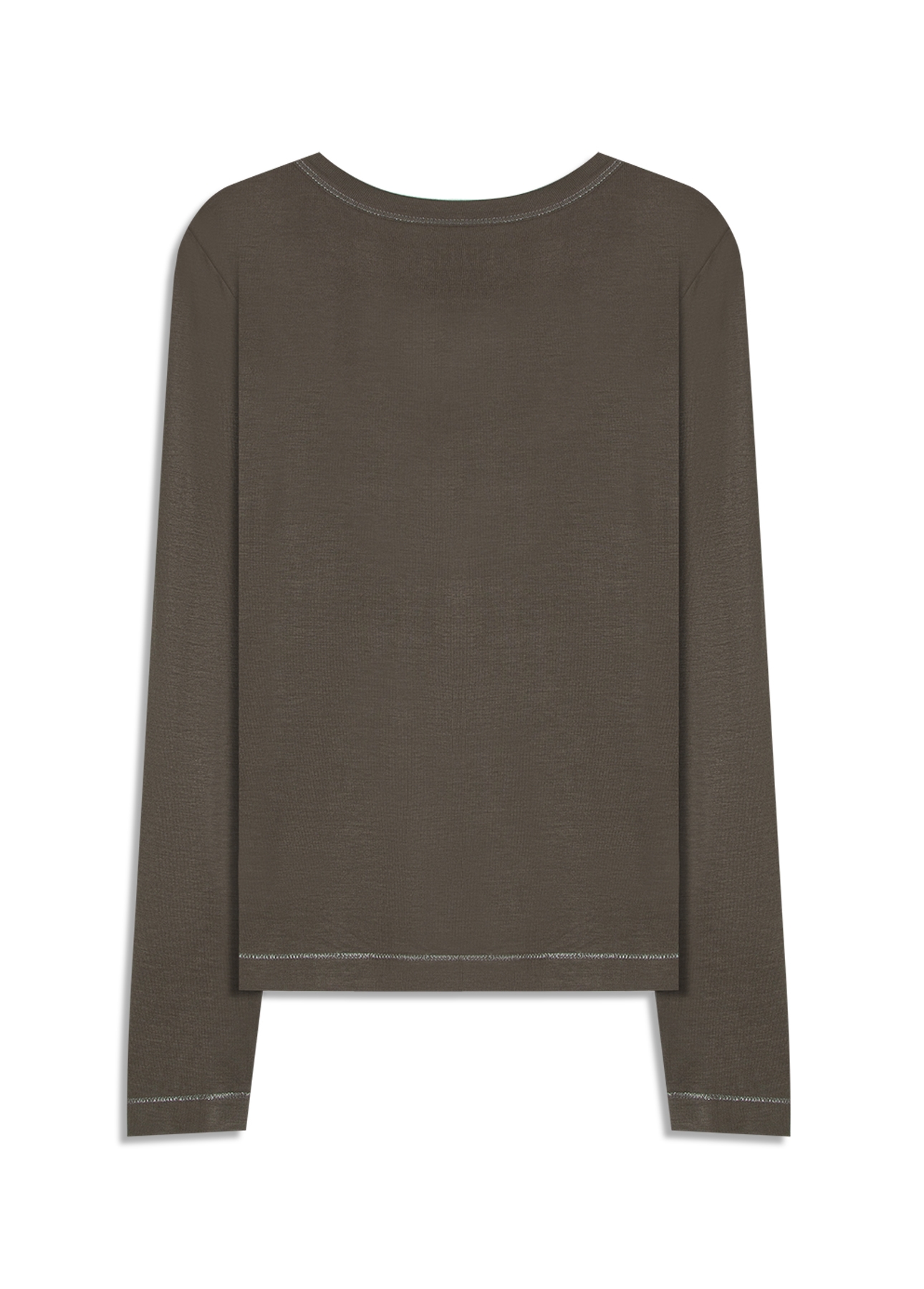 Blusa Rib Tabaco