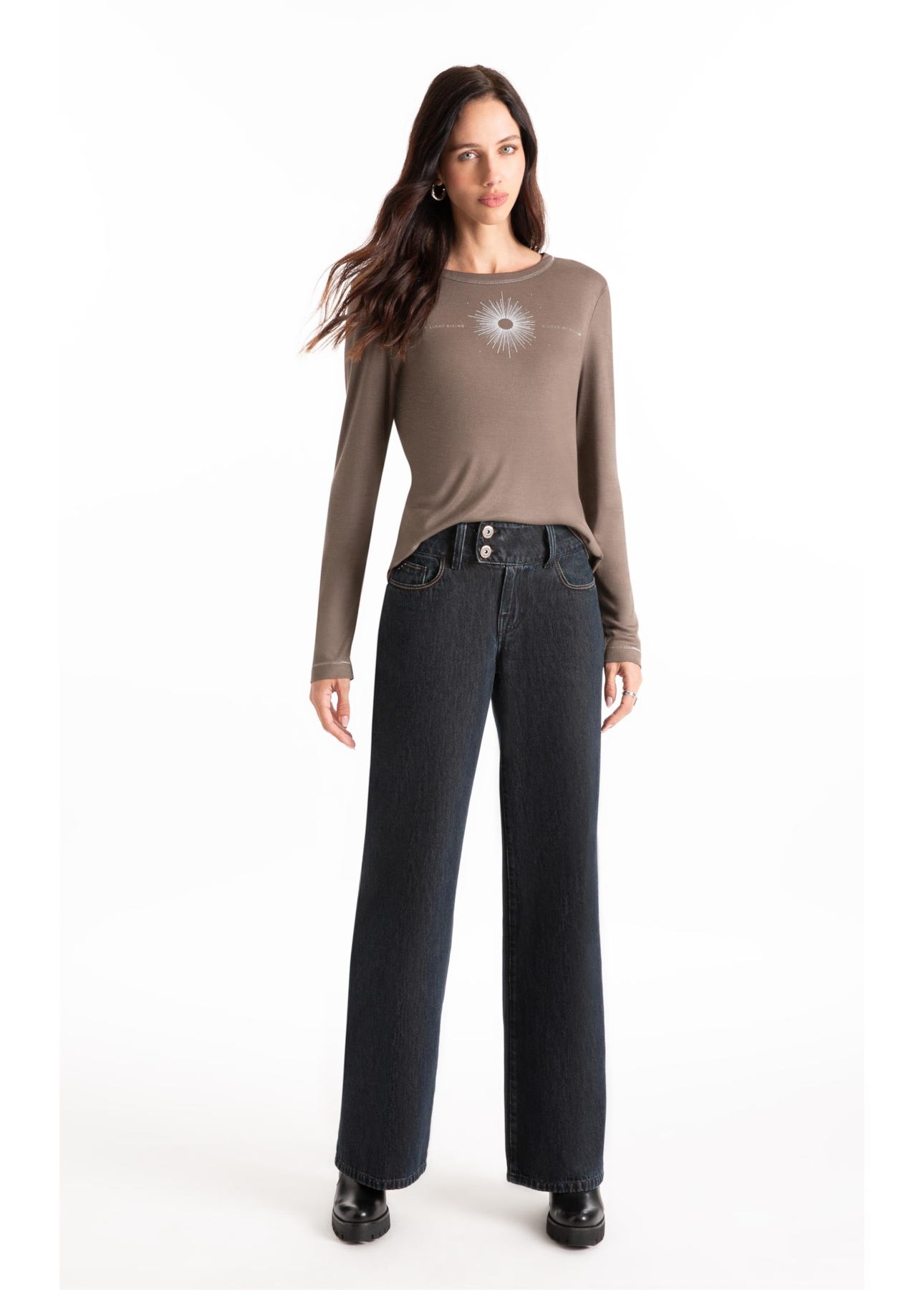 Blusa Rib Tabaco