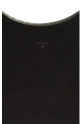 Blusa Rib Tule Ellus Originals Manga 7/8 Preto