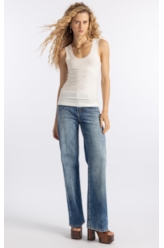 Blusa Rib Tule Ellus Originals Off White