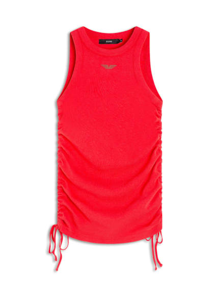 Blusa Ribana Franzida Vermelho