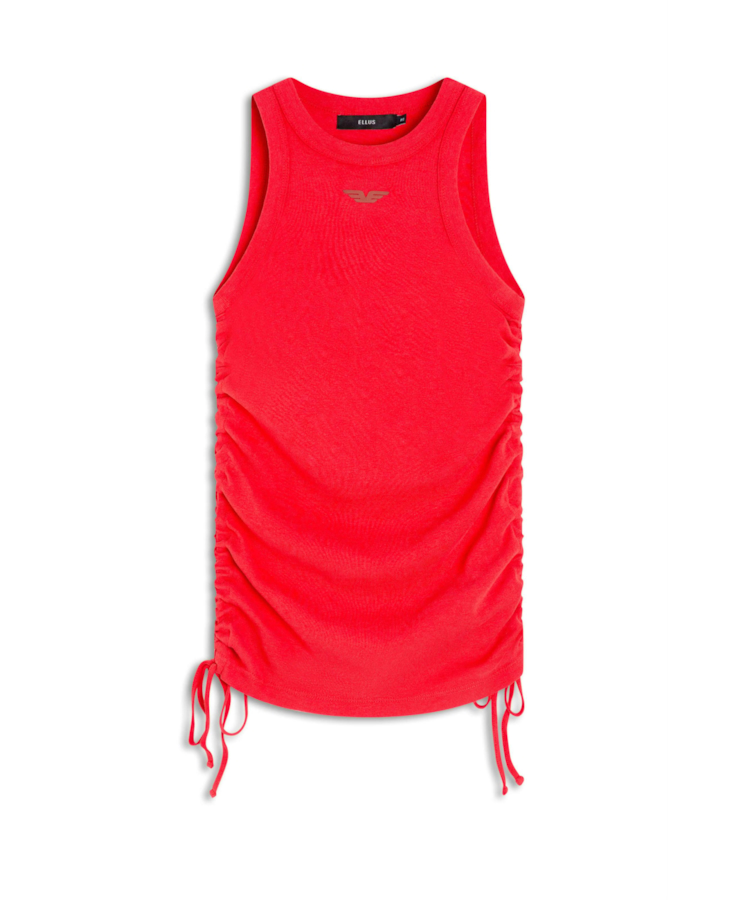 Blusa Ribana Franzida Vermelho