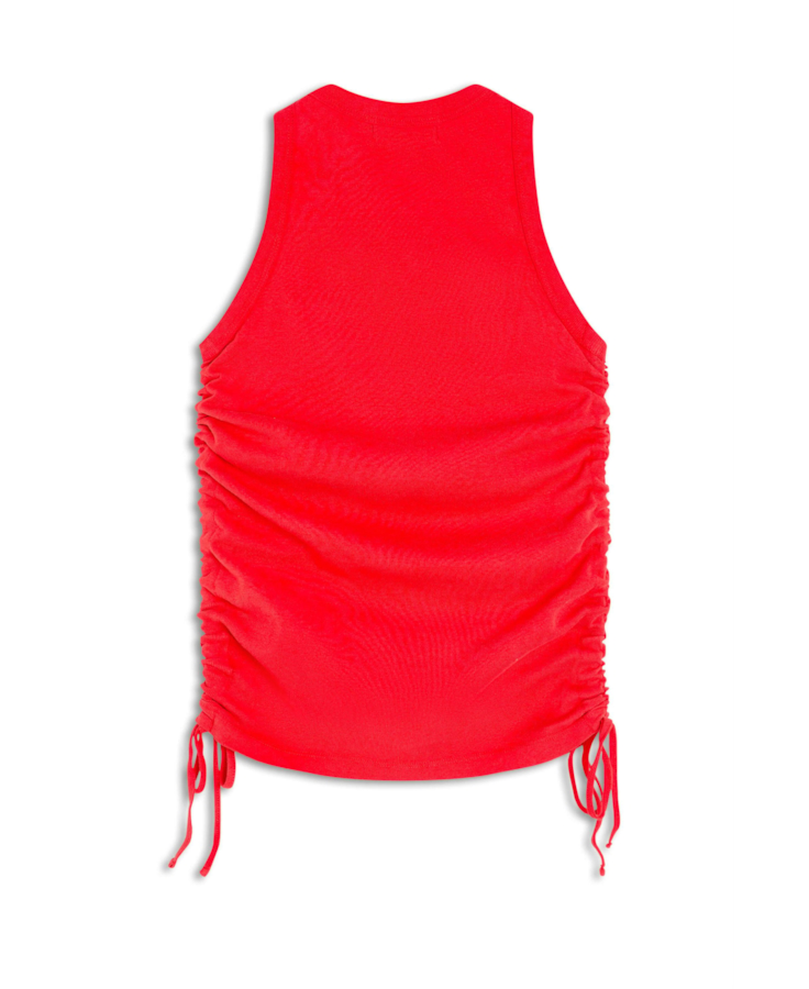 Blusa Ribana Franzida Vermelho