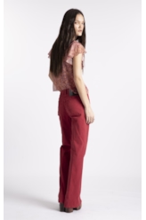 Blusa Ruffles Cobre