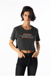 Blusa Scoreboard Cropped Preto
