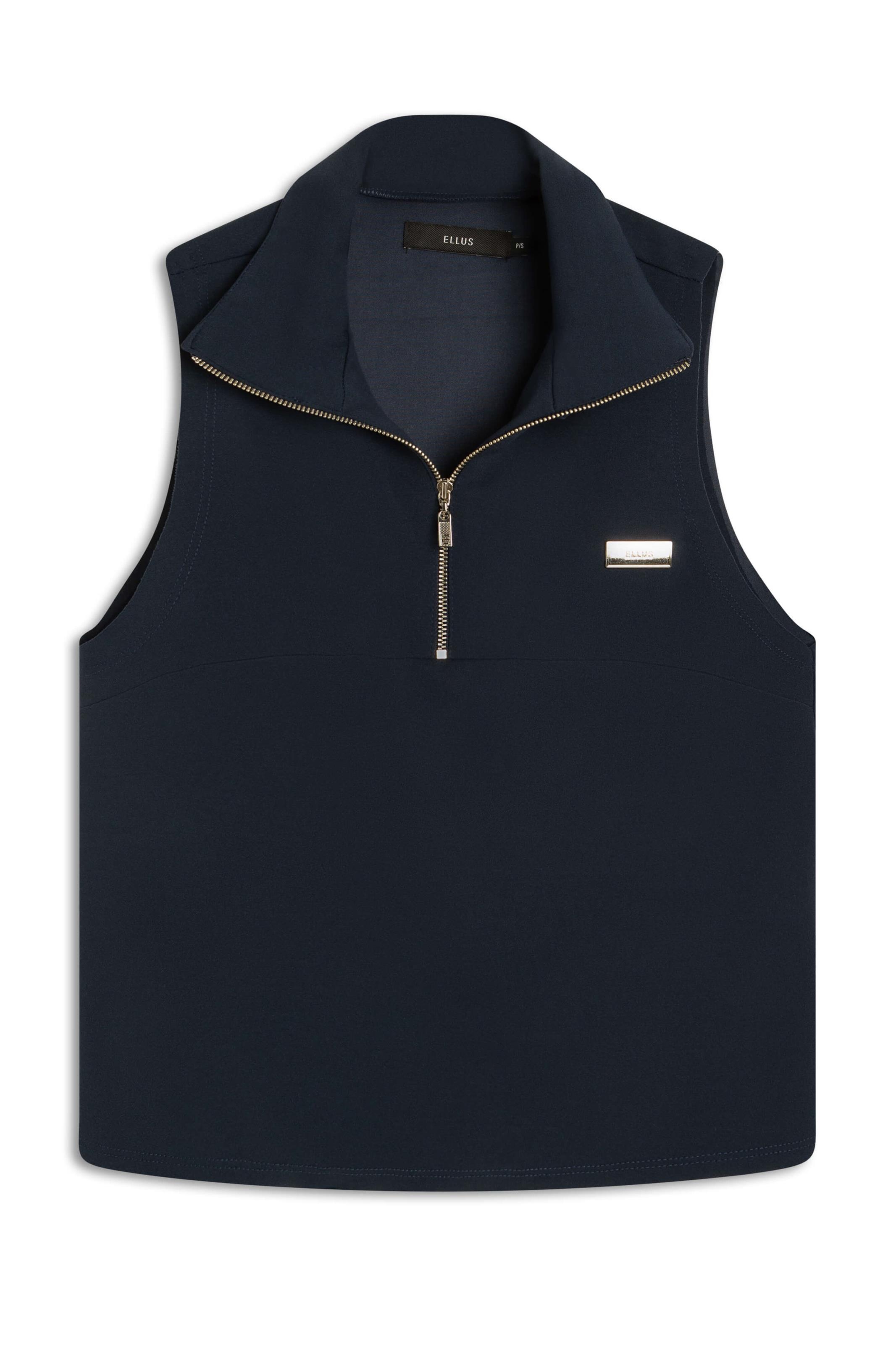 Blusa Scuba Turtleneck Marinho