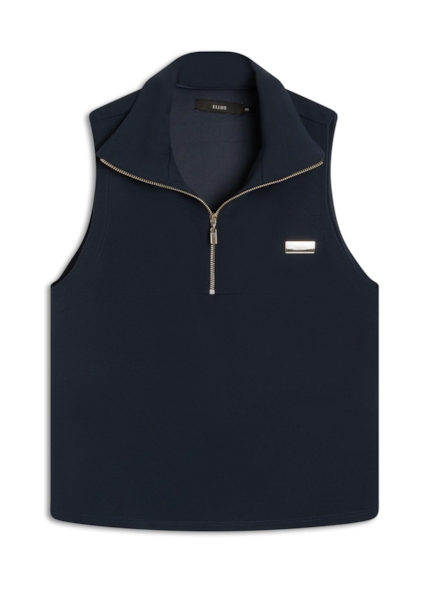 Blusa Scuba Turtleneck Marinho