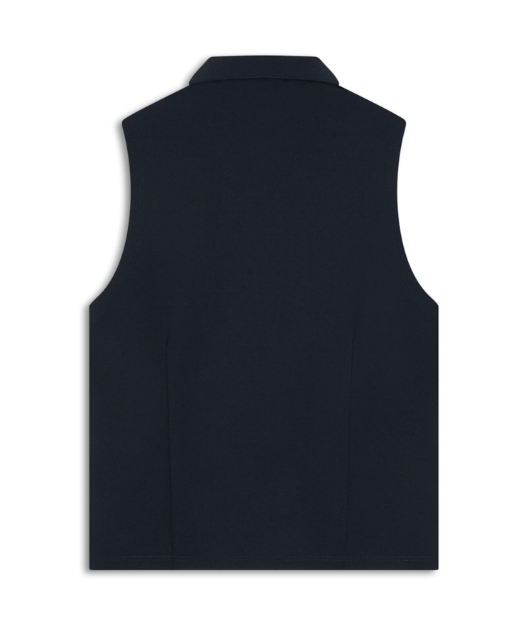 Blusa Scuba Turtleneck Marinho