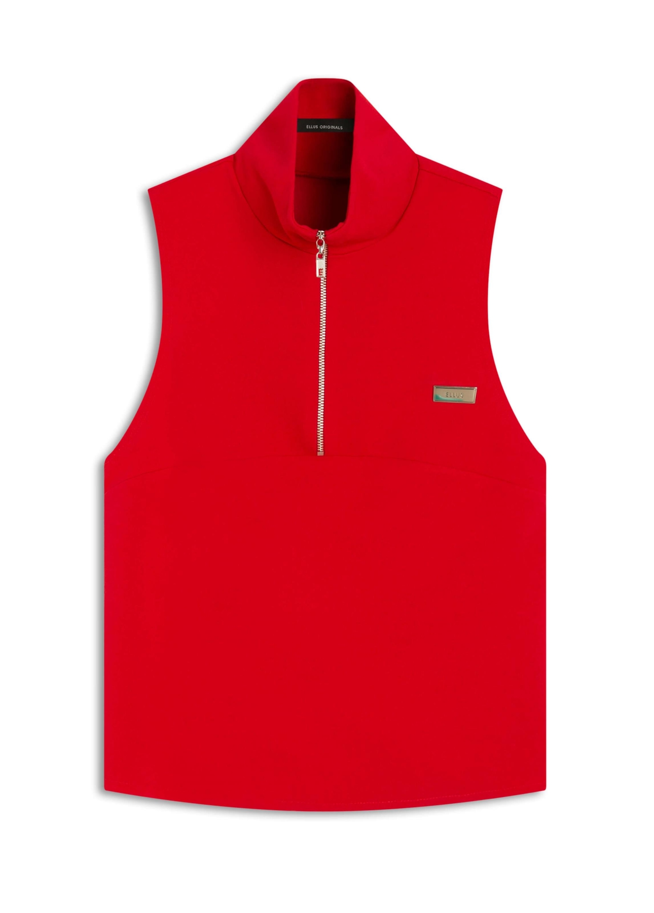 Blusa Scuba Turtleneck Vermelho