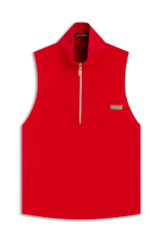 Blusa Scuba Turtleneck Vermelho