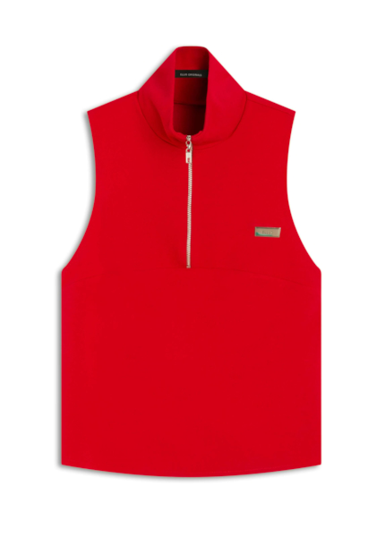 Blusa Scuba Turtleneck Vermelho