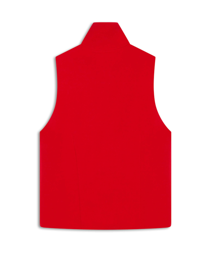 Blusa Scuba Turtleneck Vermelho