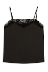 Blusa Segal Lace Ellus Preto