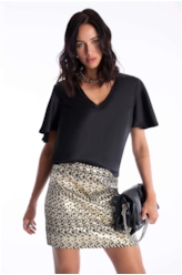 Blusa Segal Preto
