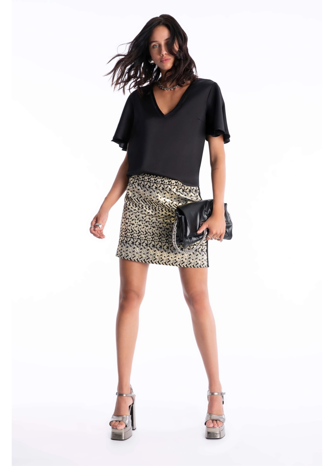 Blusa Segal Preto