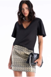 Blusa Segal Preto