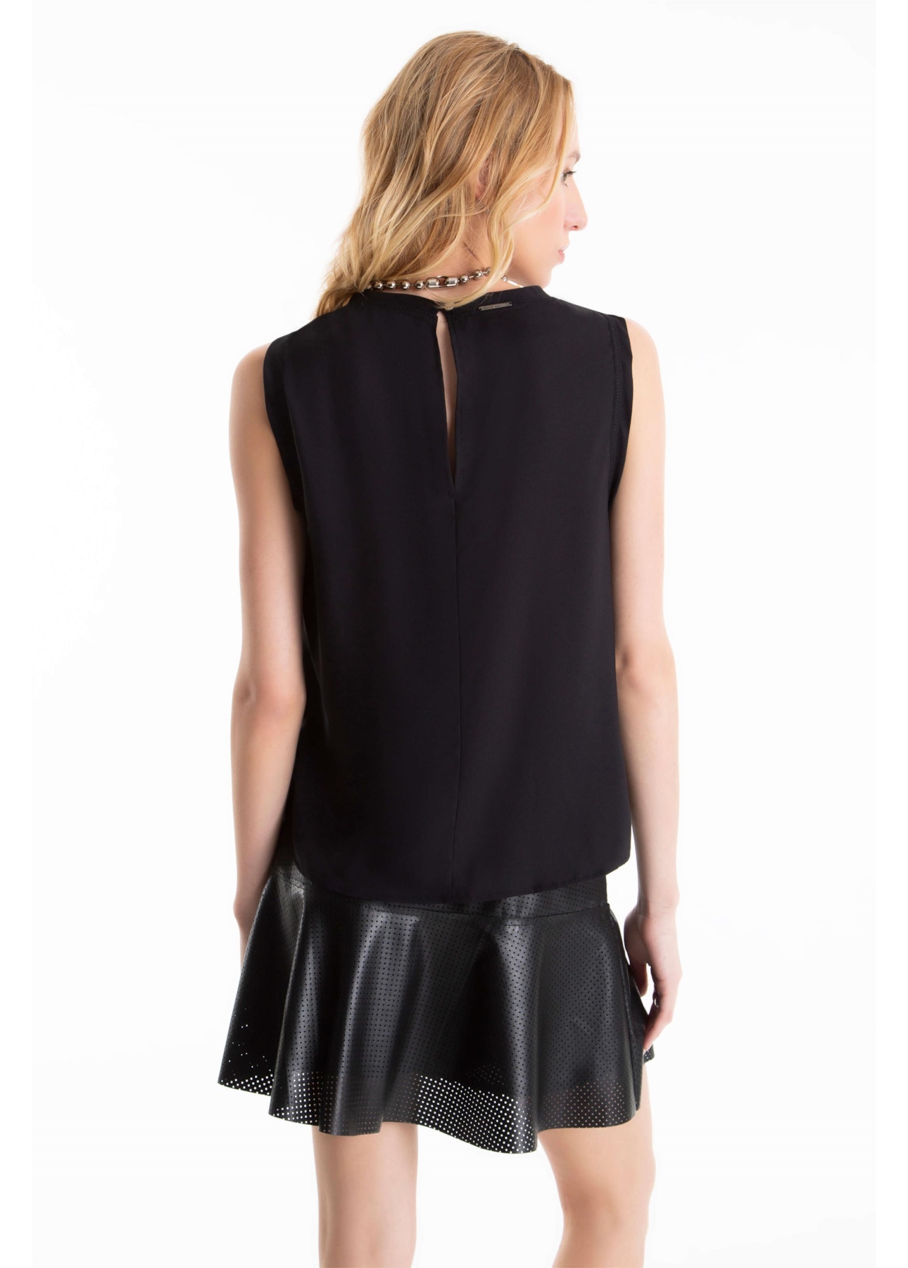 Blusa Segal Sleeveless Preto
