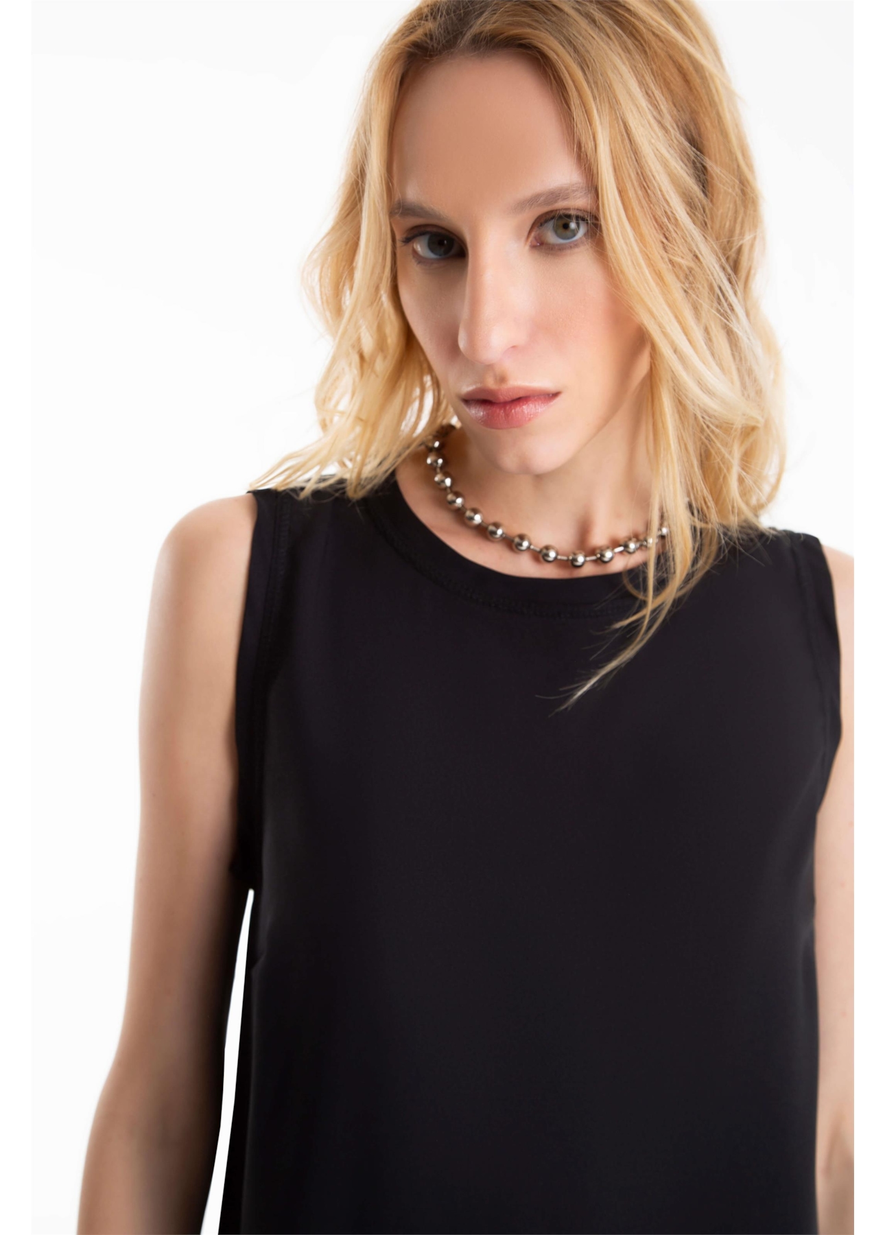 Blusa Segal Sleeveless Preto