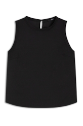 Blusa Segal Sleeveless Preto