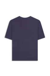 Blusa Shadows Boxy Purple Blue