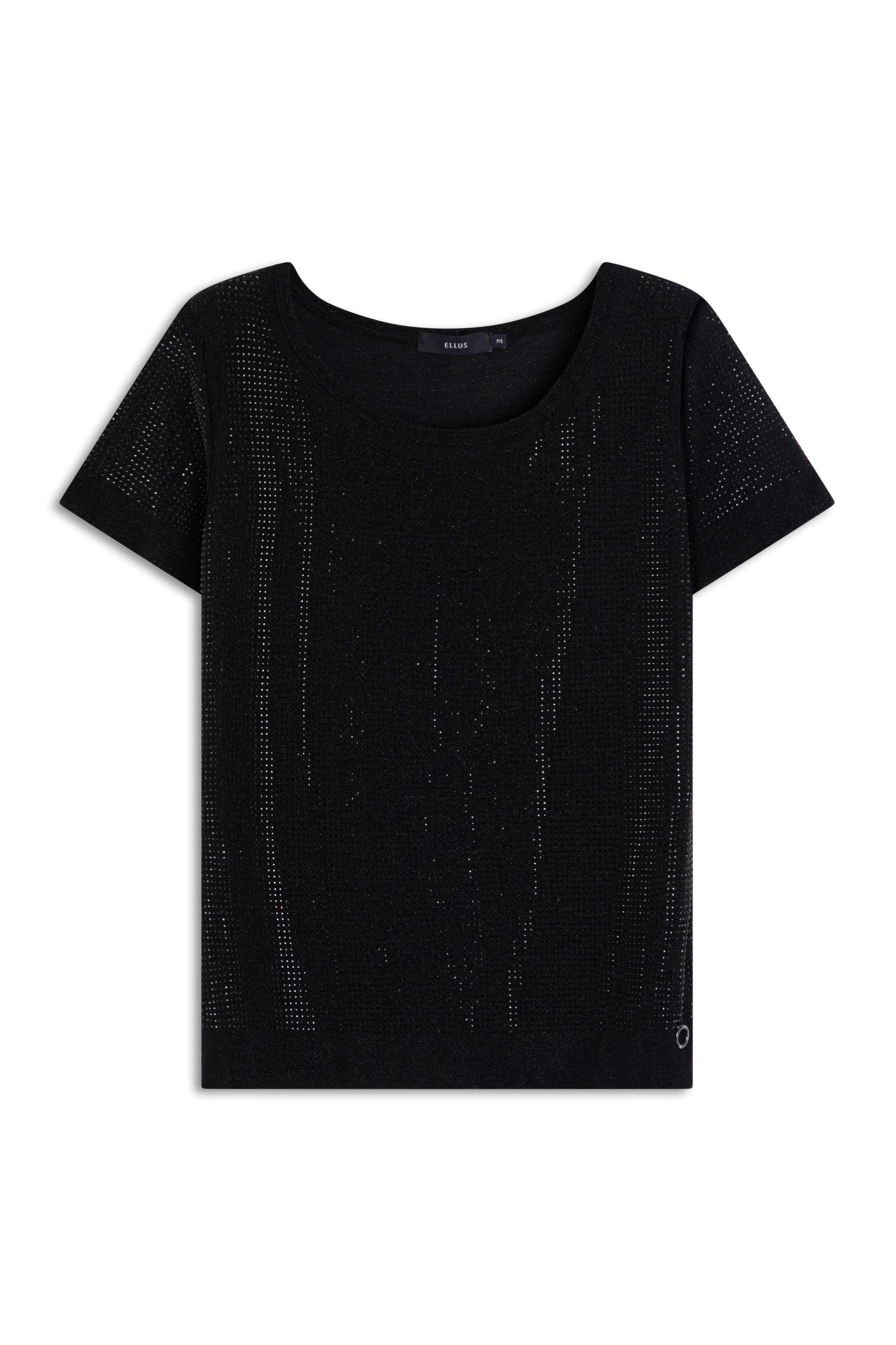 トップス houseonthehill Blusa Shine Hotfix Preto