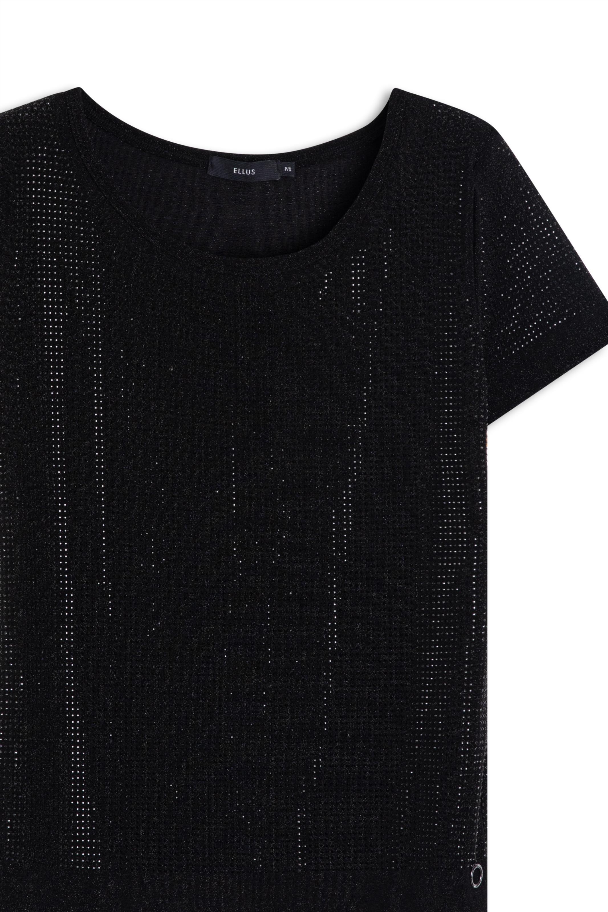 Blusa Shine Hotfix Preto