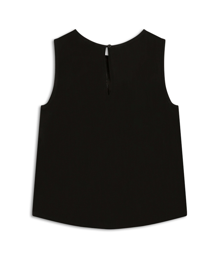 Blusa Silky Jacquard Big Preto