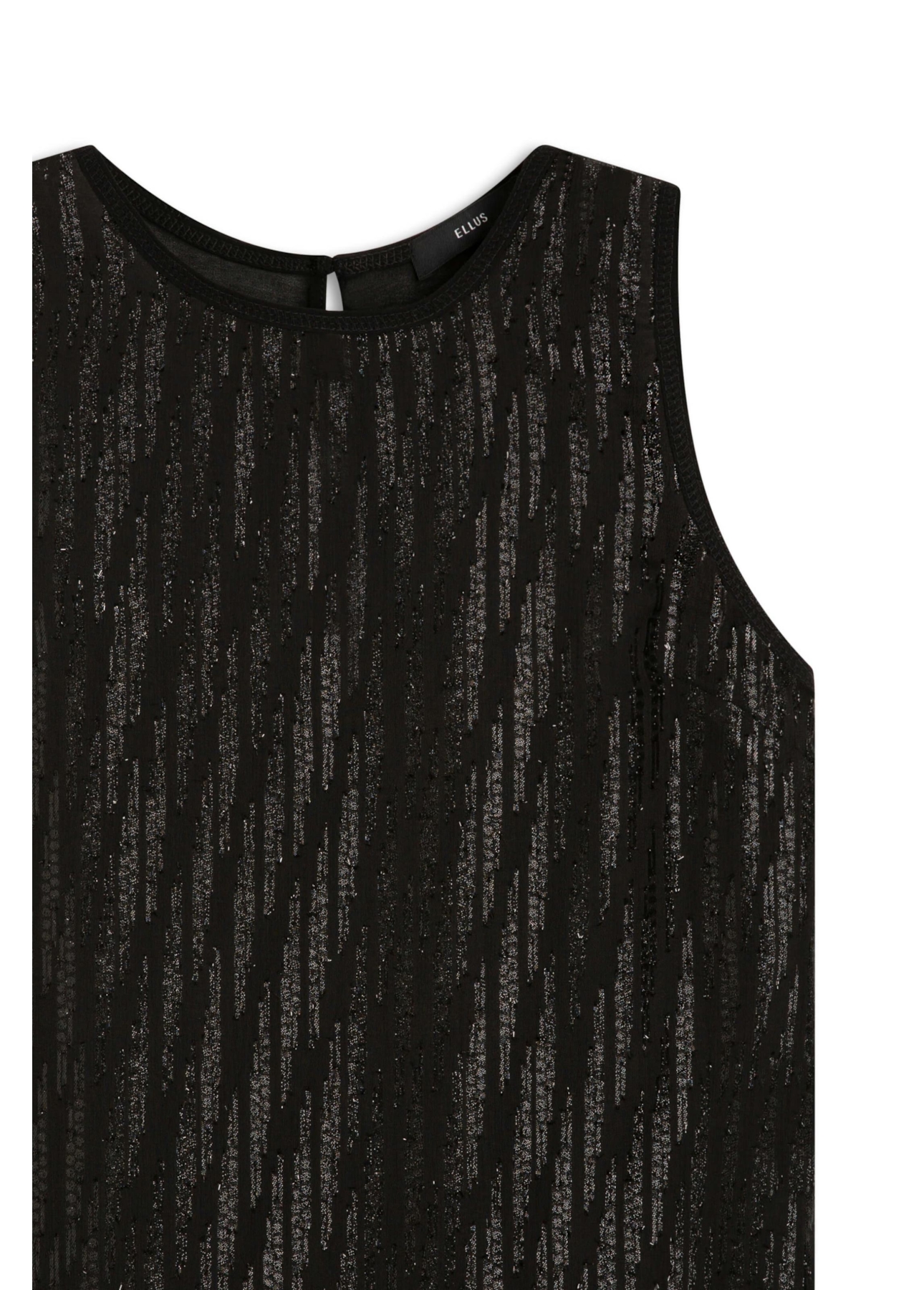 Blusa Silky Jacquard Big Preto