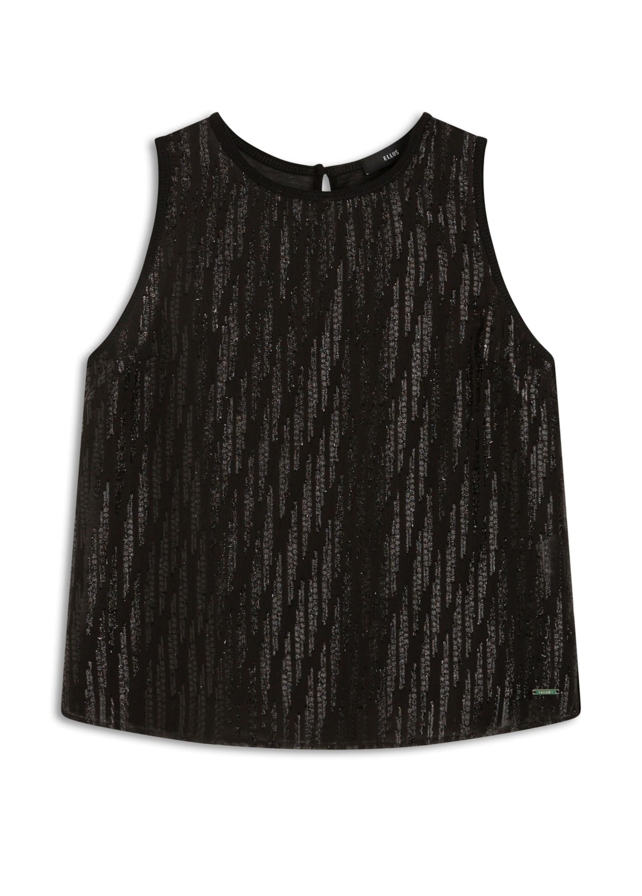 Blusa Silky Jacquard Big Preto