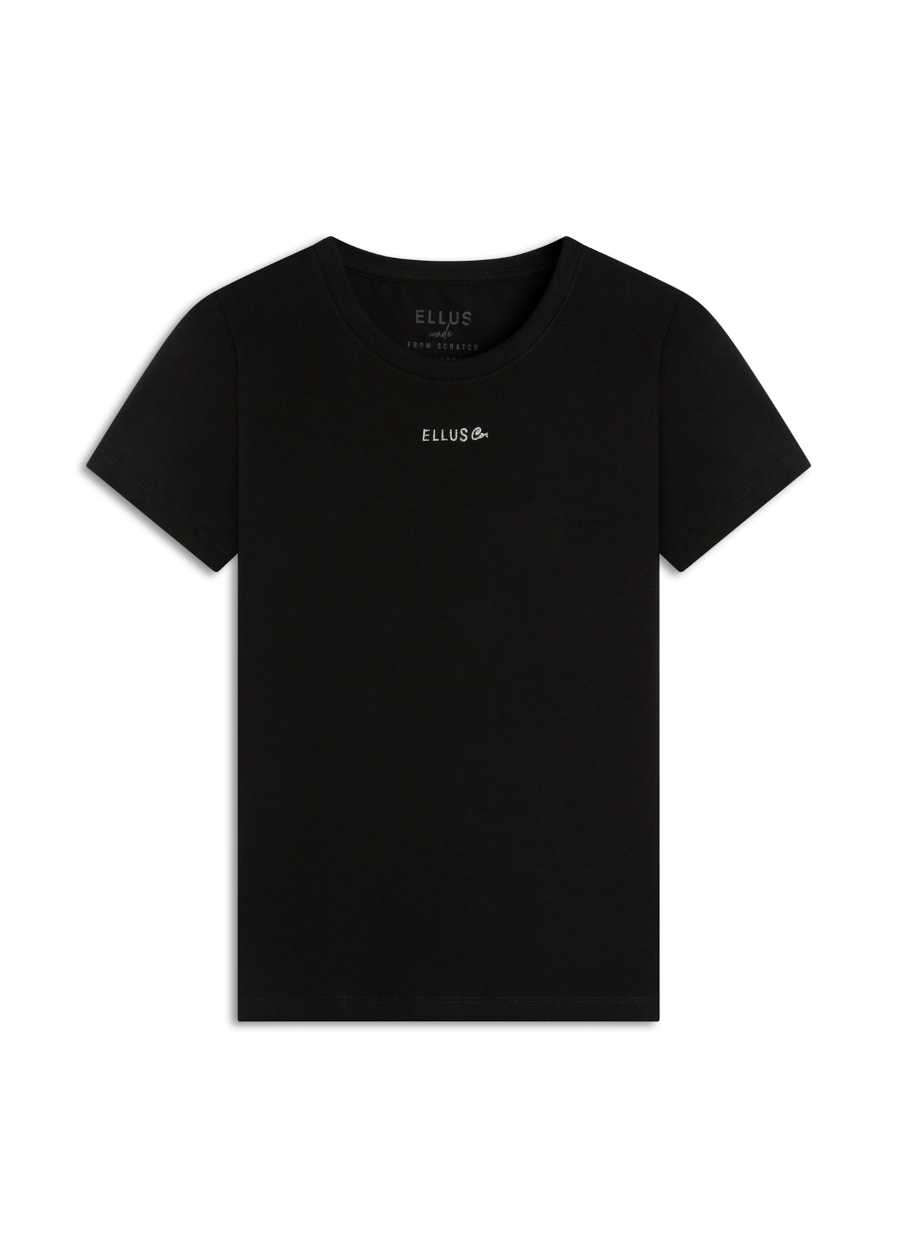 Blusa Slim Baby Look Ellus Preto