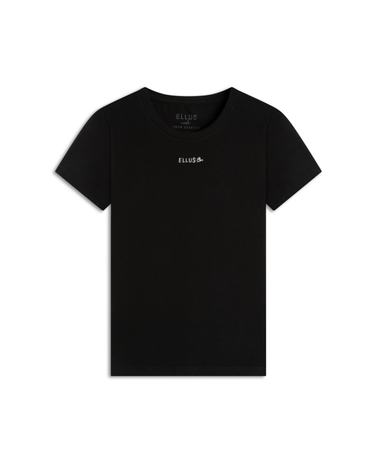Blusa Slim Baby Look Ellus Preto