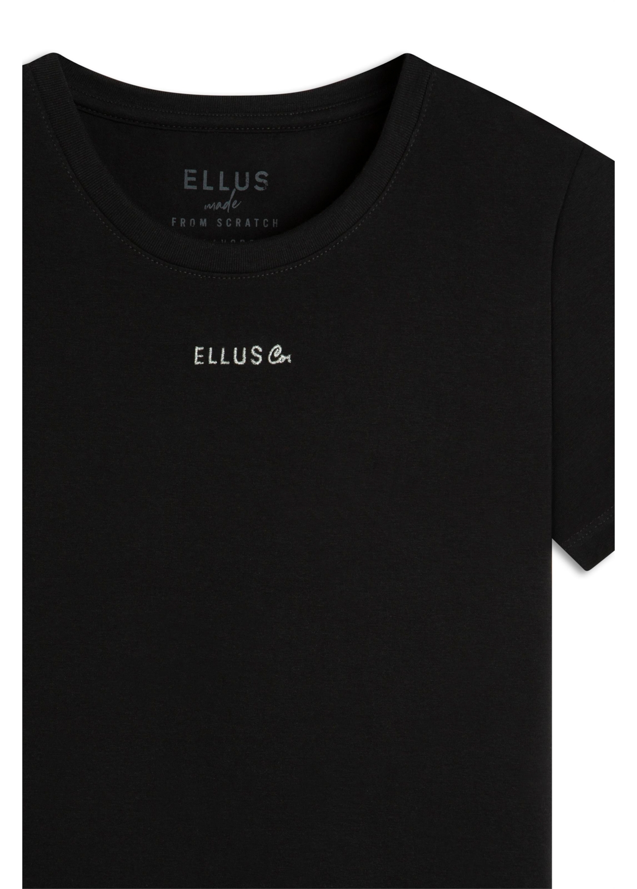 Blusa Slim Baby Look Ellus Preto