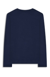 Blusa Slim Limited Edition Basic Dark Navy