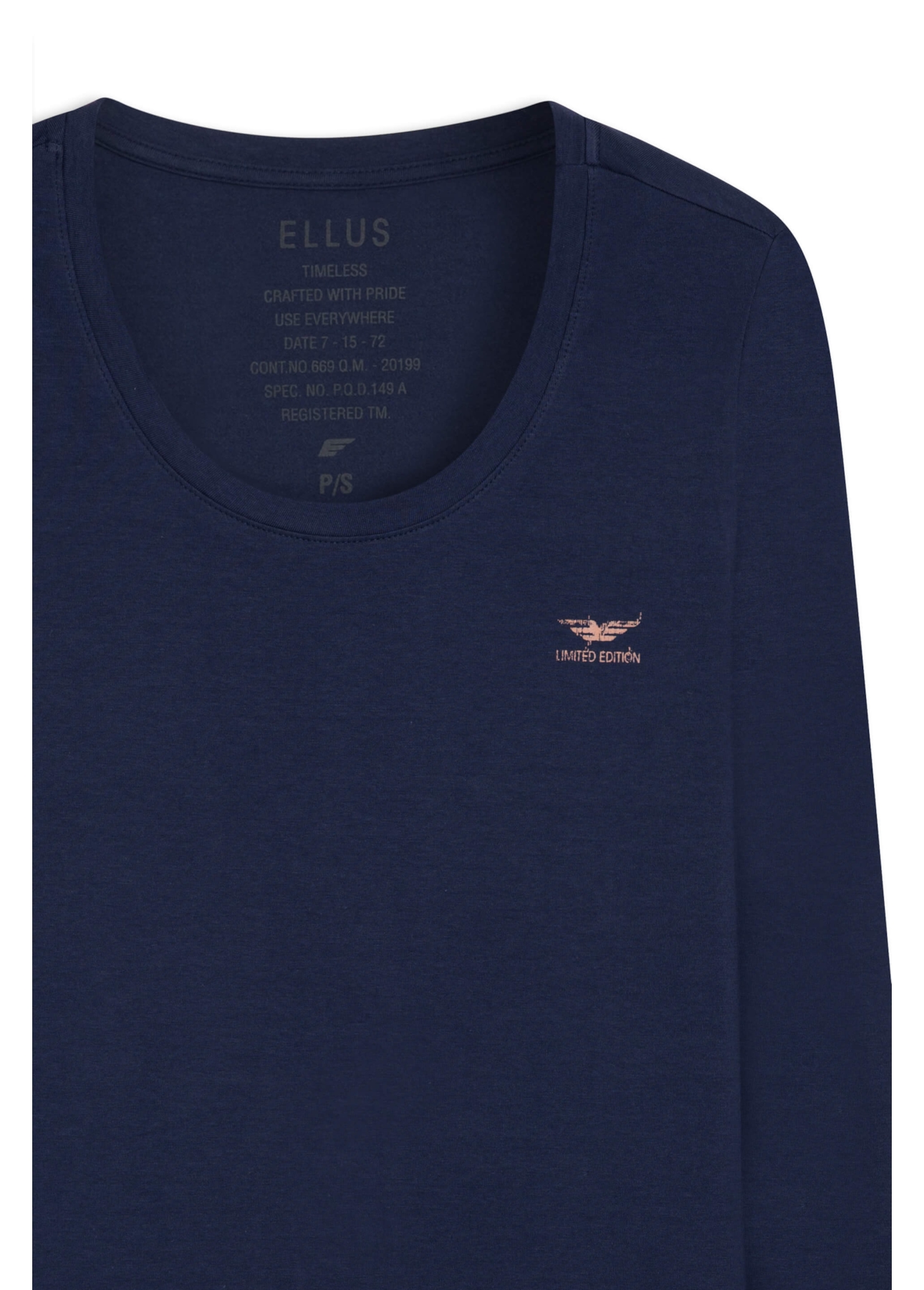 Blusa Slim Limited Edition Basic Dark Navy