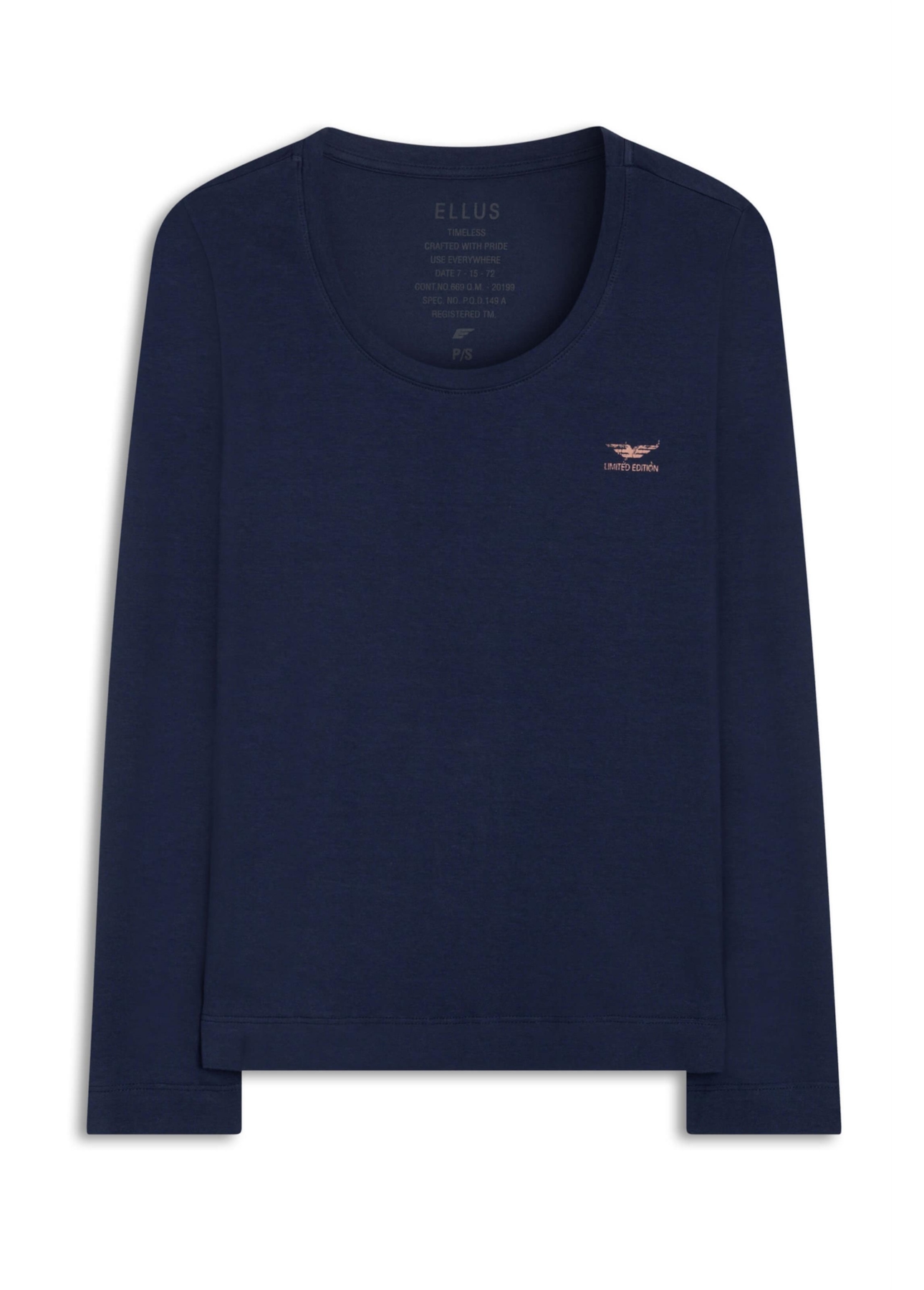 Blusa Slim Limited Edition Basic Dark Navy