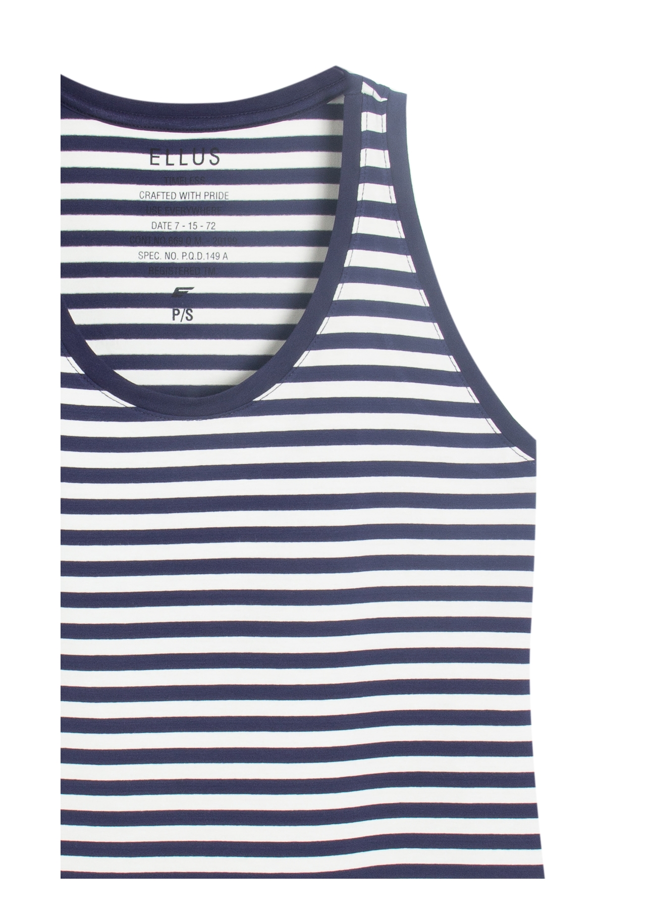 Blusa Striped Oslo Dark Navy