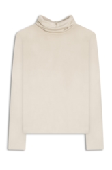 Blusa Suede Turtleneck Sandy