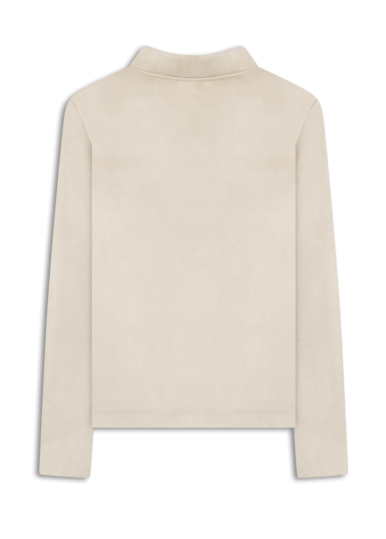 Blusa Suede Turtleneck Sandy